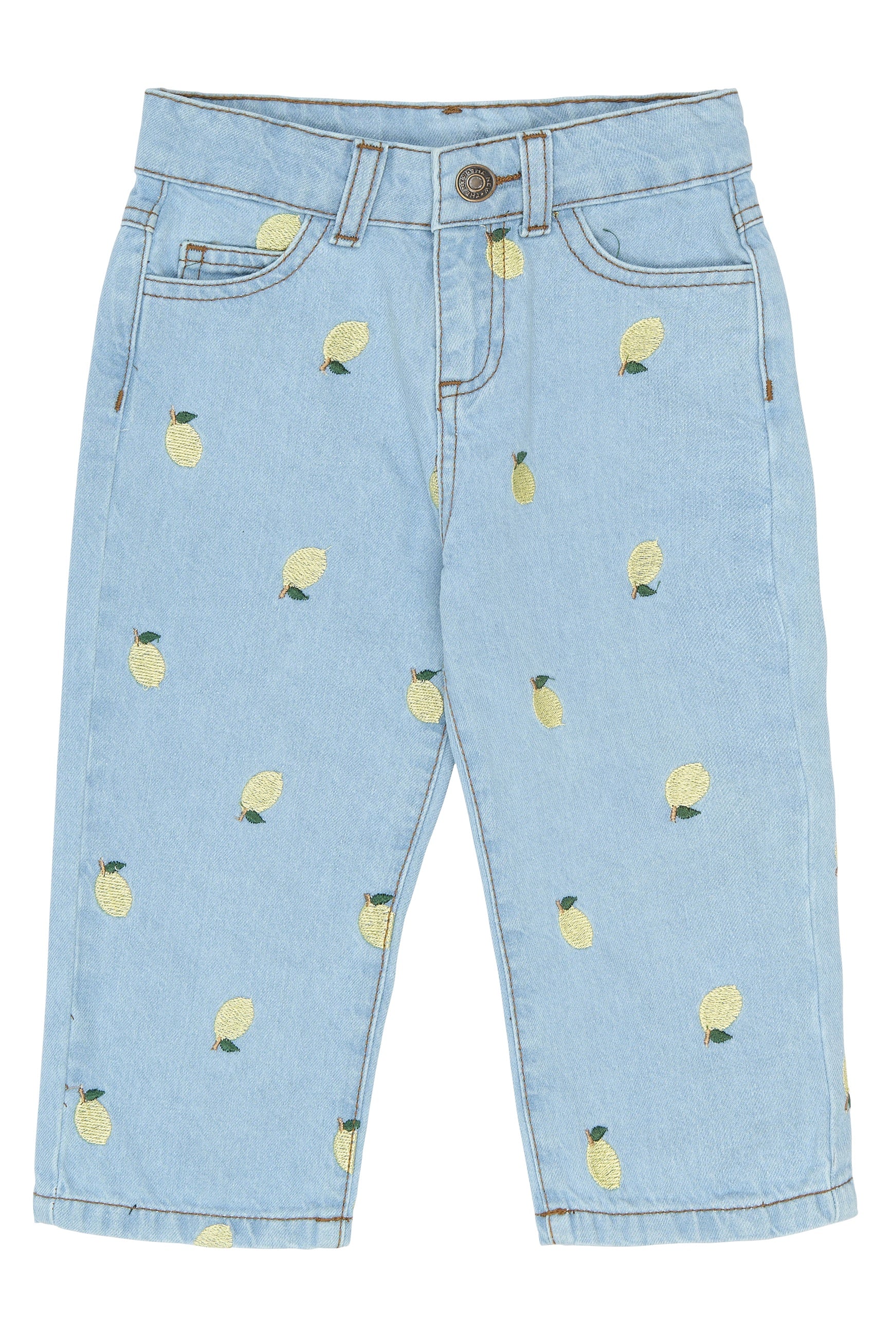 THE NEW SIBLINGS | Saja regular fit jeans light blue denim EMB