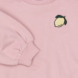 THE NEW SIBLINGS | Sapphire os sweatshirt silver pink