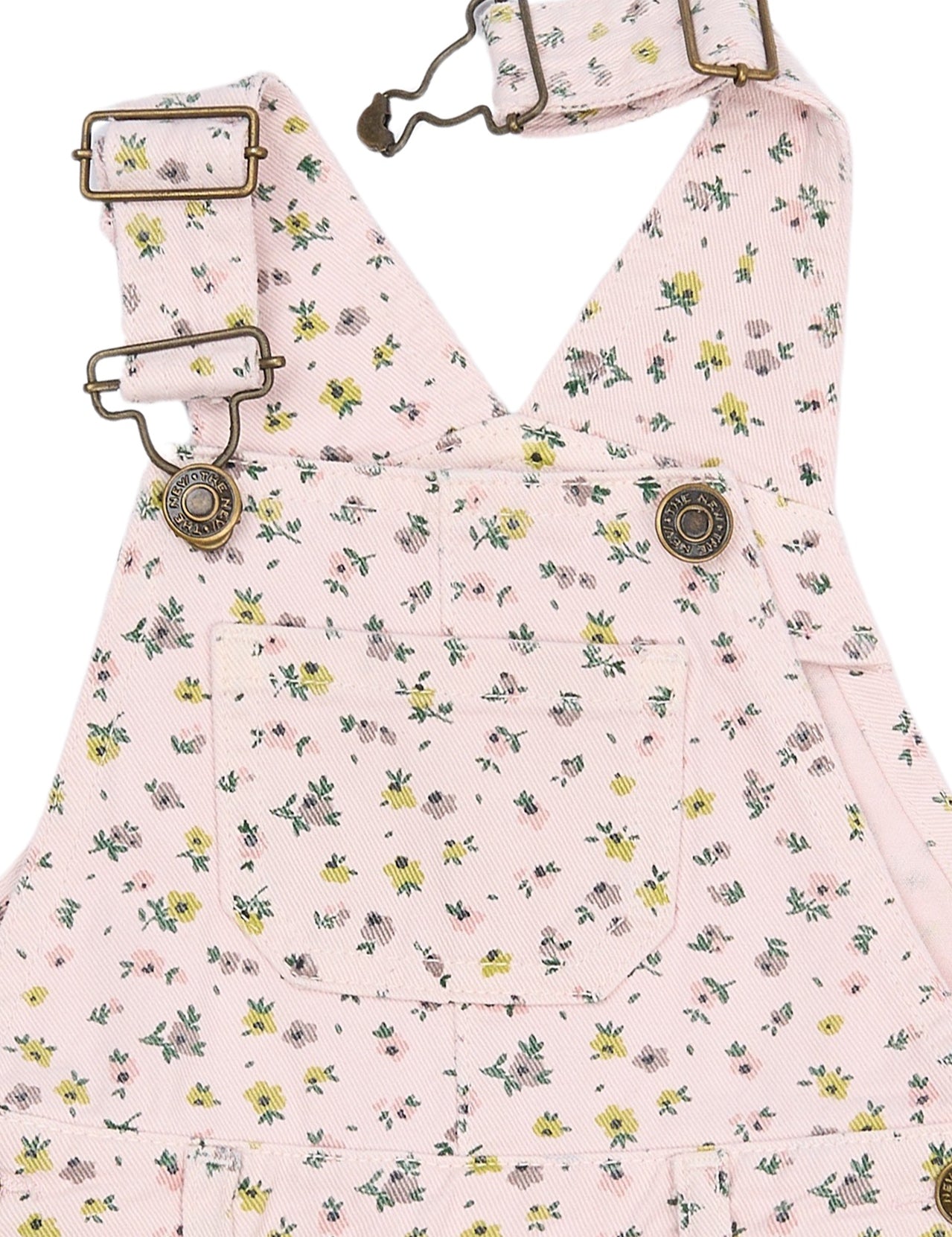 THE NEW SIBLINGS | Sif denim dungarees light lilac AOP