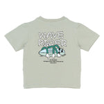 THE NEW SIBLINGS | Sigurd s_s tee aqua gray