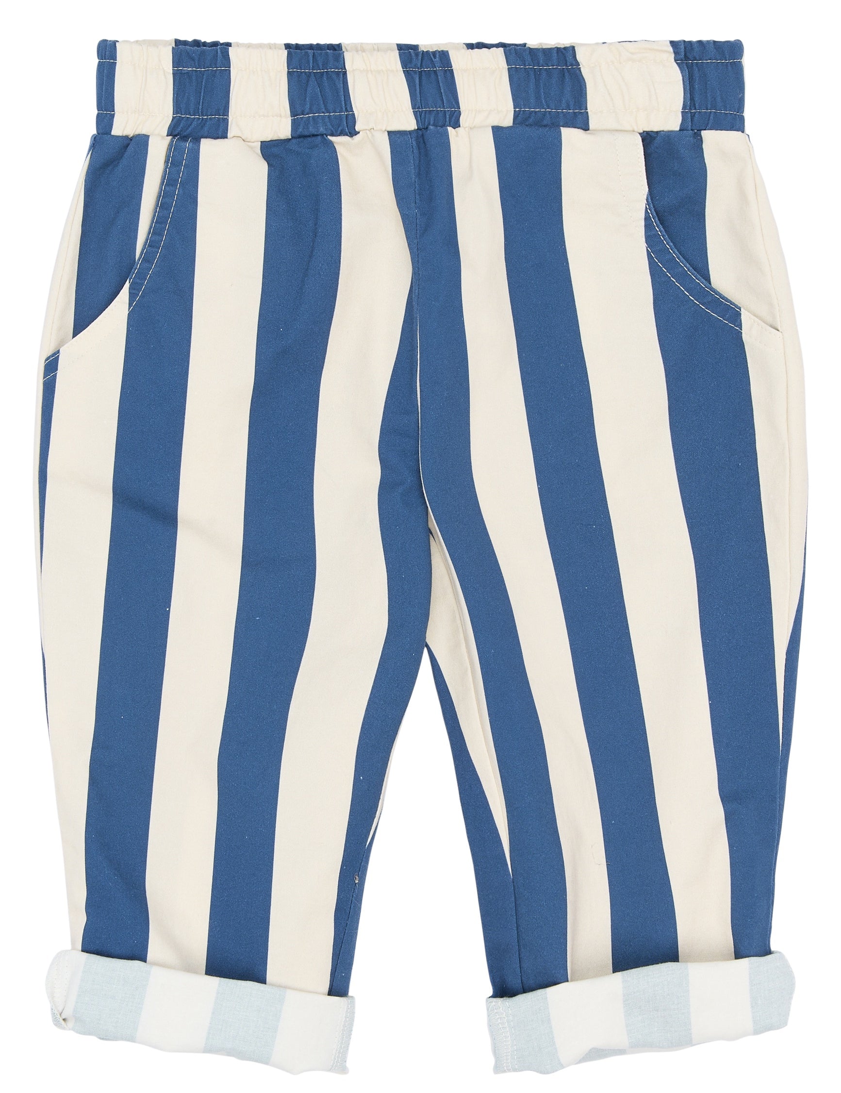 THE NEW SIBLINGS | Silas baggy pants true blue striped