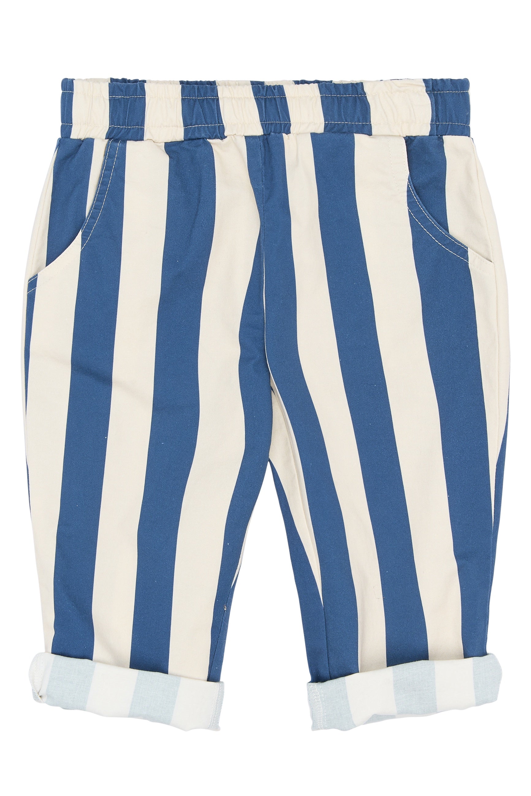 THE NEW SIBLINGS | Silas baggy pants true blue striped