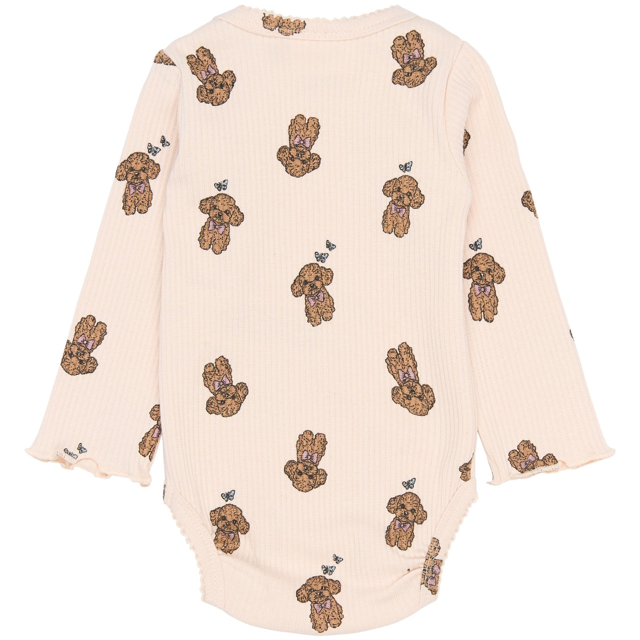 THE NEW SIBLINGS | Sona l_s rib body silver peony AOP