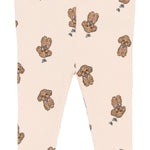 THE NEW SIBLINGS | Sona rib leggings silver peony AOP