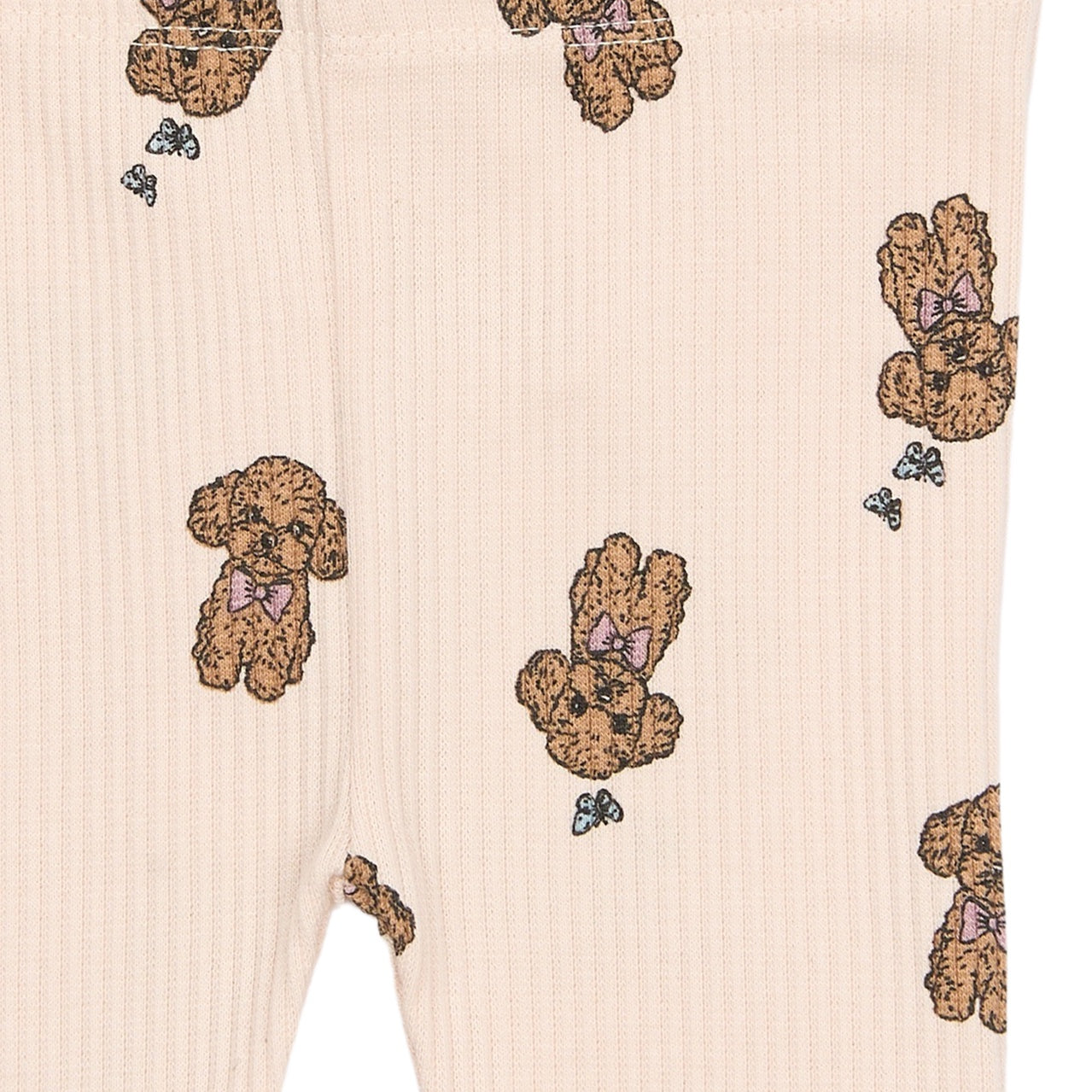 THE NEW SIBLINGS | Sona rib leggings silver peony AOP