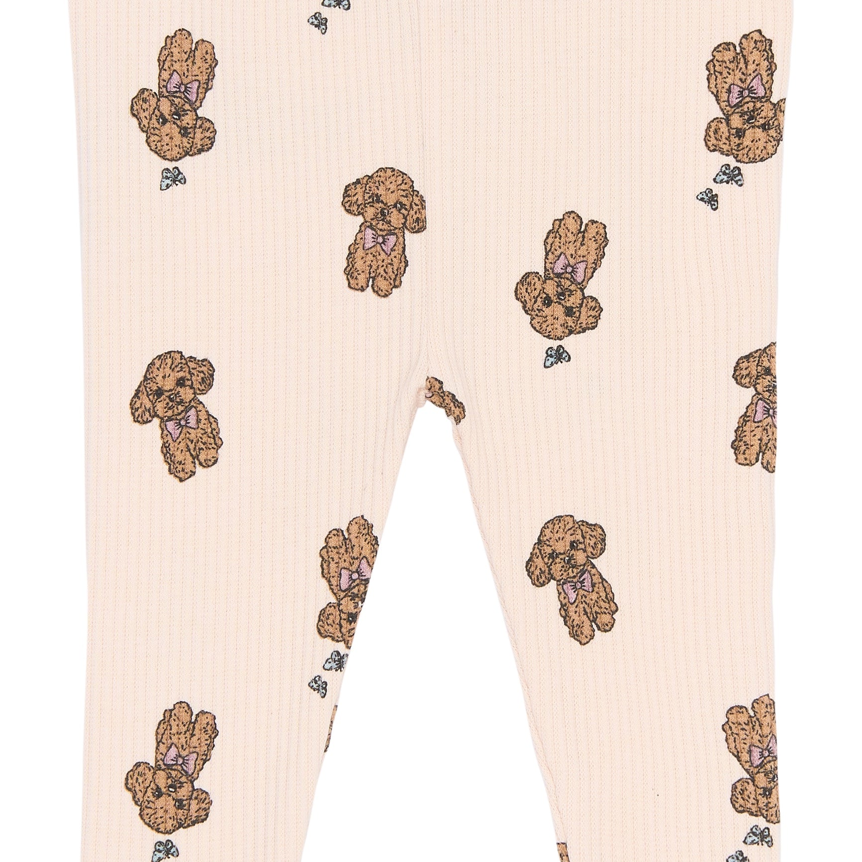 THE NEW SIBLINGS | Sona rib leggings silver peony AOP