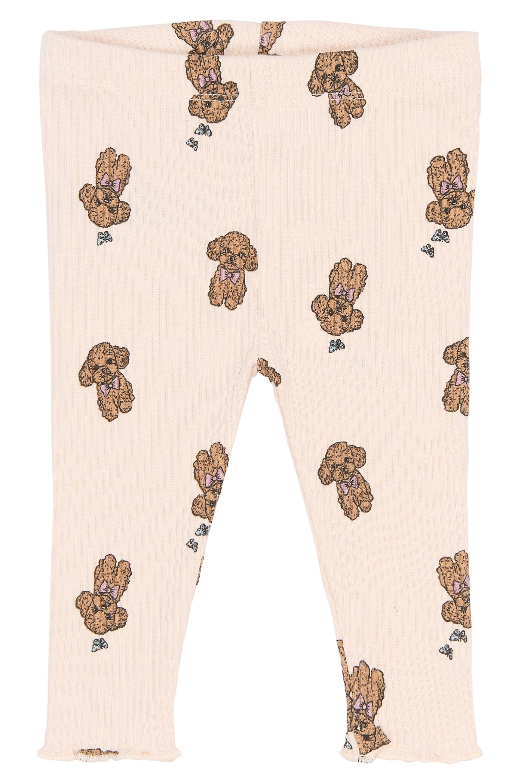 THE NEW SIBLINGS | Sona rib leggings silver peony AOP