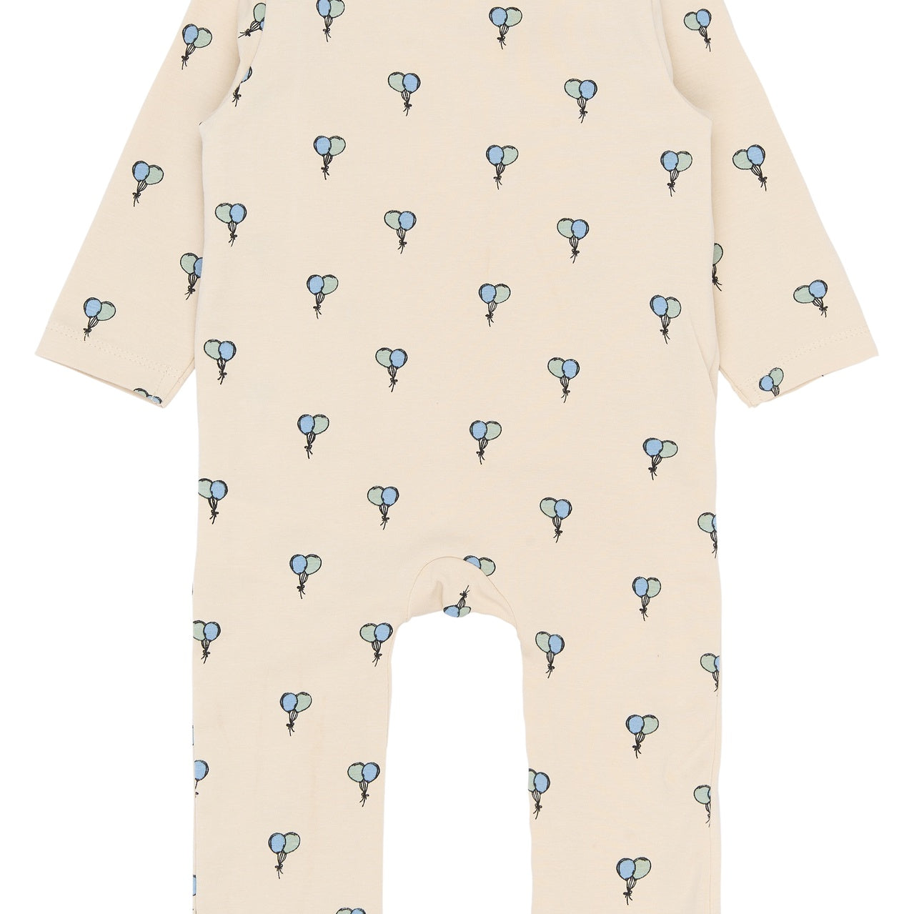 THE NEW SIBLINGS | Soon l_s wrap jumpsuit gardenia AOP