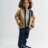 THE NEW SIBLINGS | Stormy uni teddy jacket navy blazer