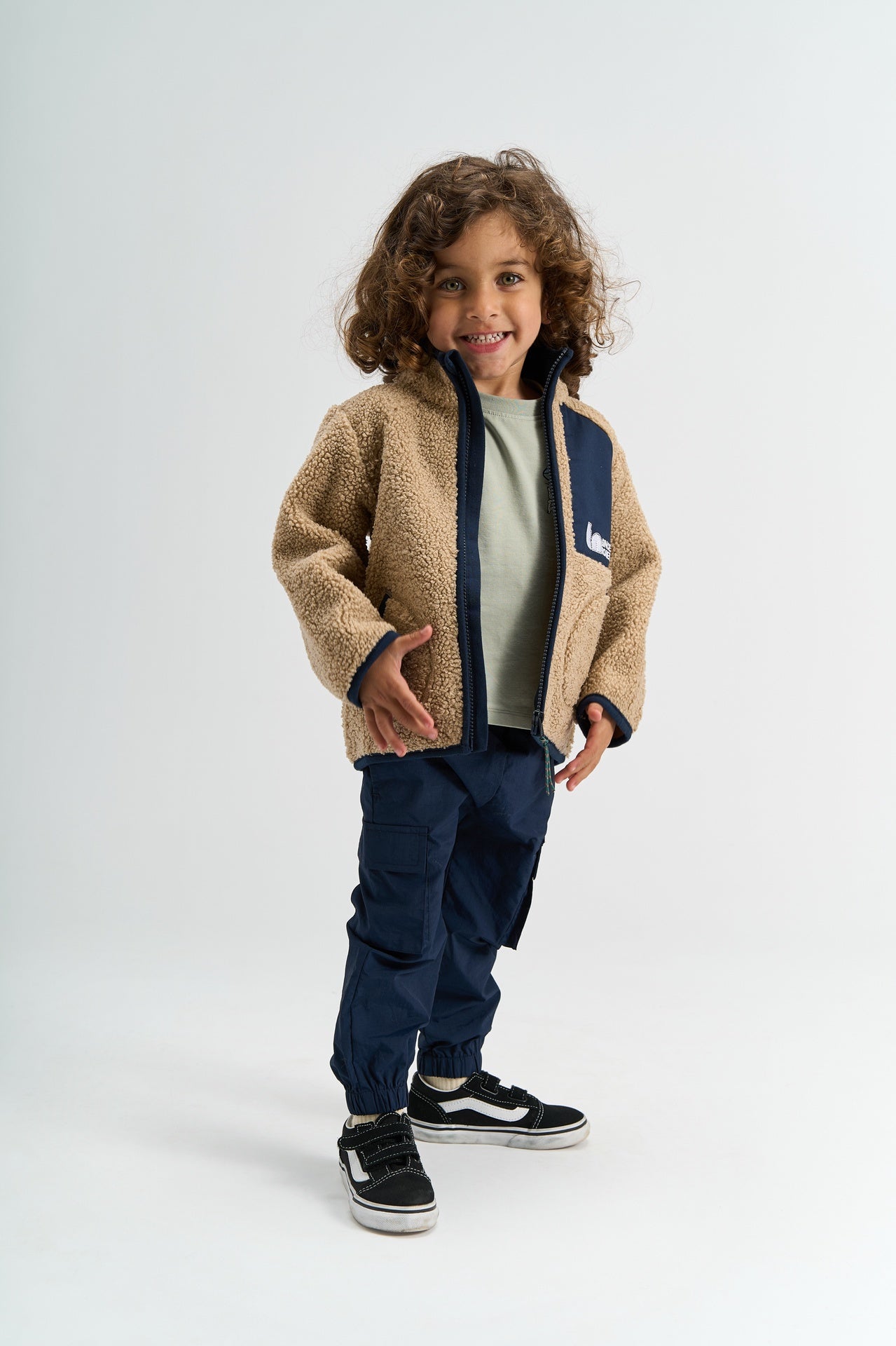 THE NEW SIBLINGS | Stormy uni teddy jacket navy blazer