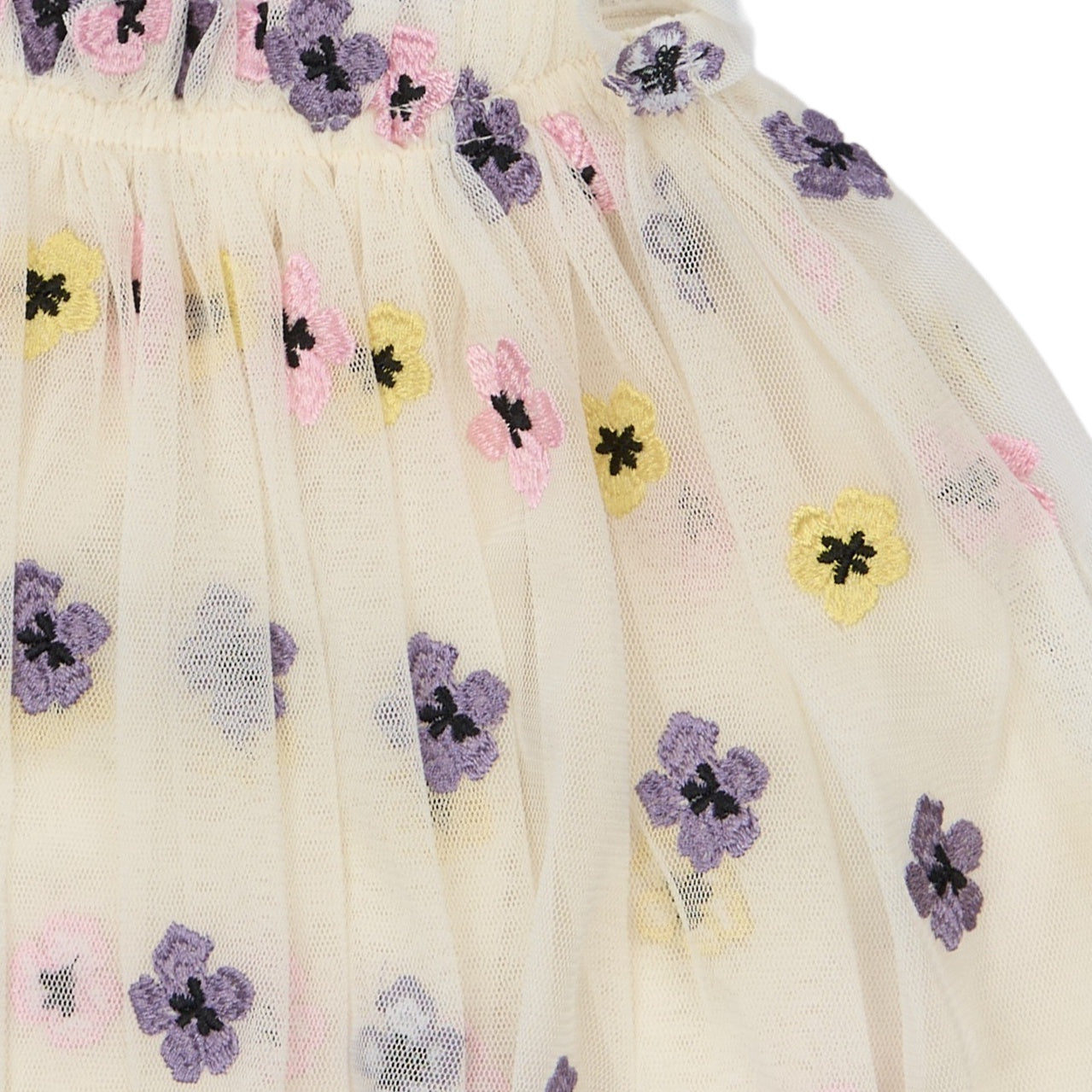 THE NEW SIBLINGS | Svelda skirt gardenia EMB