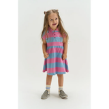 THE NEW SIBLINGS Tara os s_s dress cashmere rose striped
