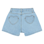 THE NEW |Samantha regular fit denim shorts - light blue denim