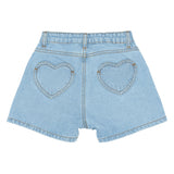 THE NEW |Samantha regular fit denim shorts - light blue denim
