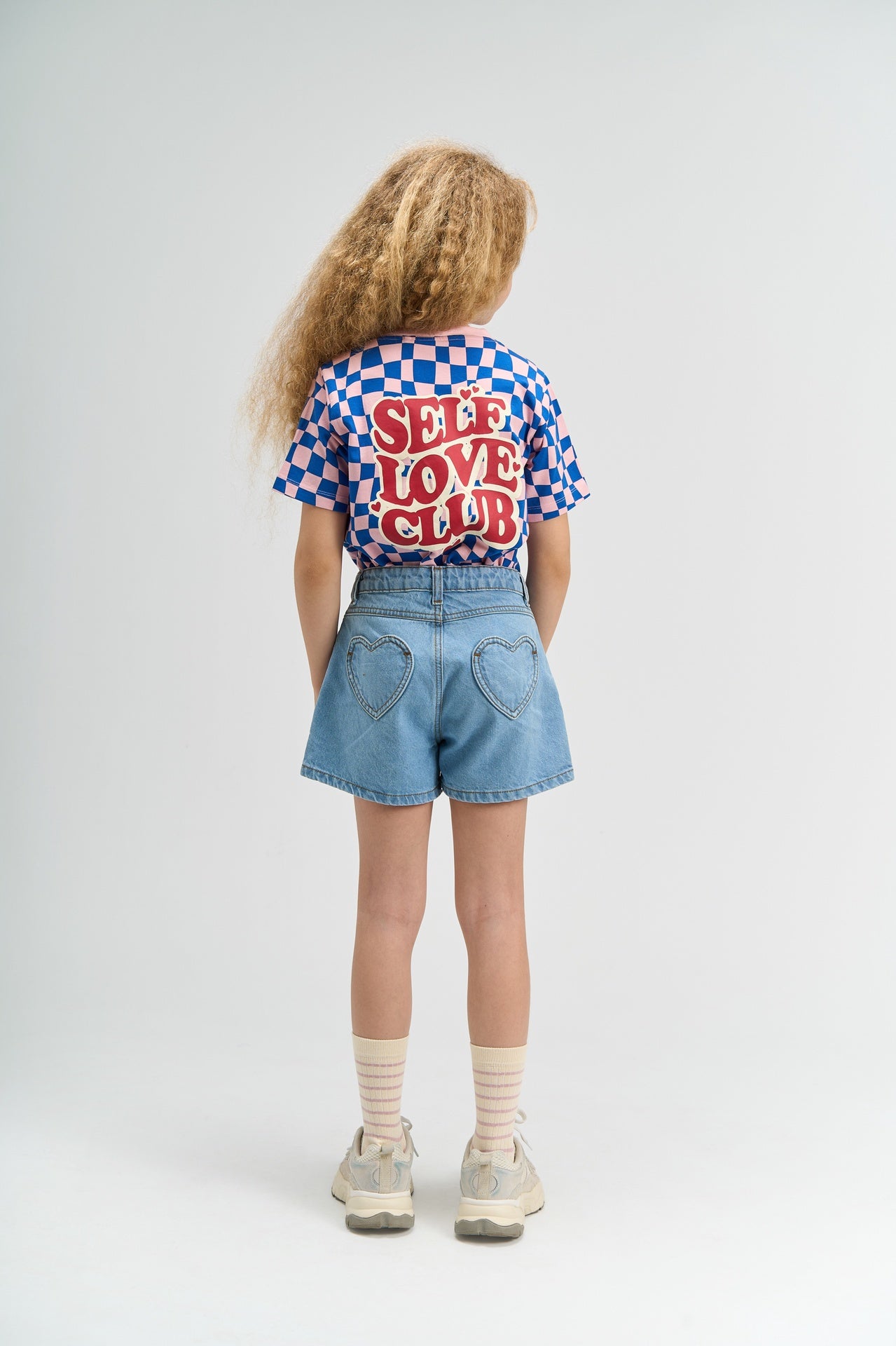 THE NEW |Samantha regular fit denim shorts - light blue denim