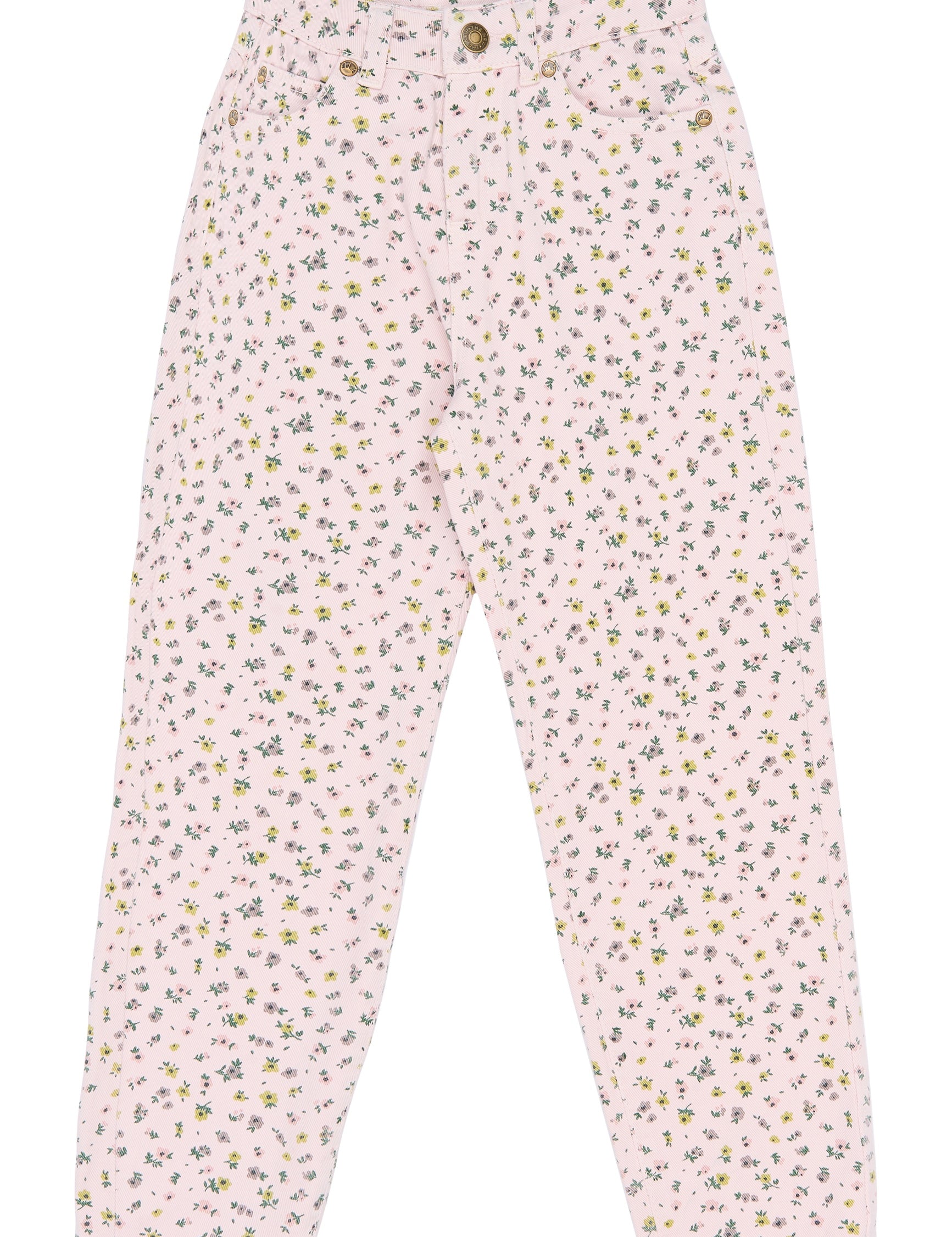 THE NEW | Selda mom fit jeans - light lilac AOP