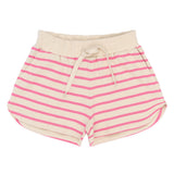 THE NEW | Shannon shorts - carmine rose striped