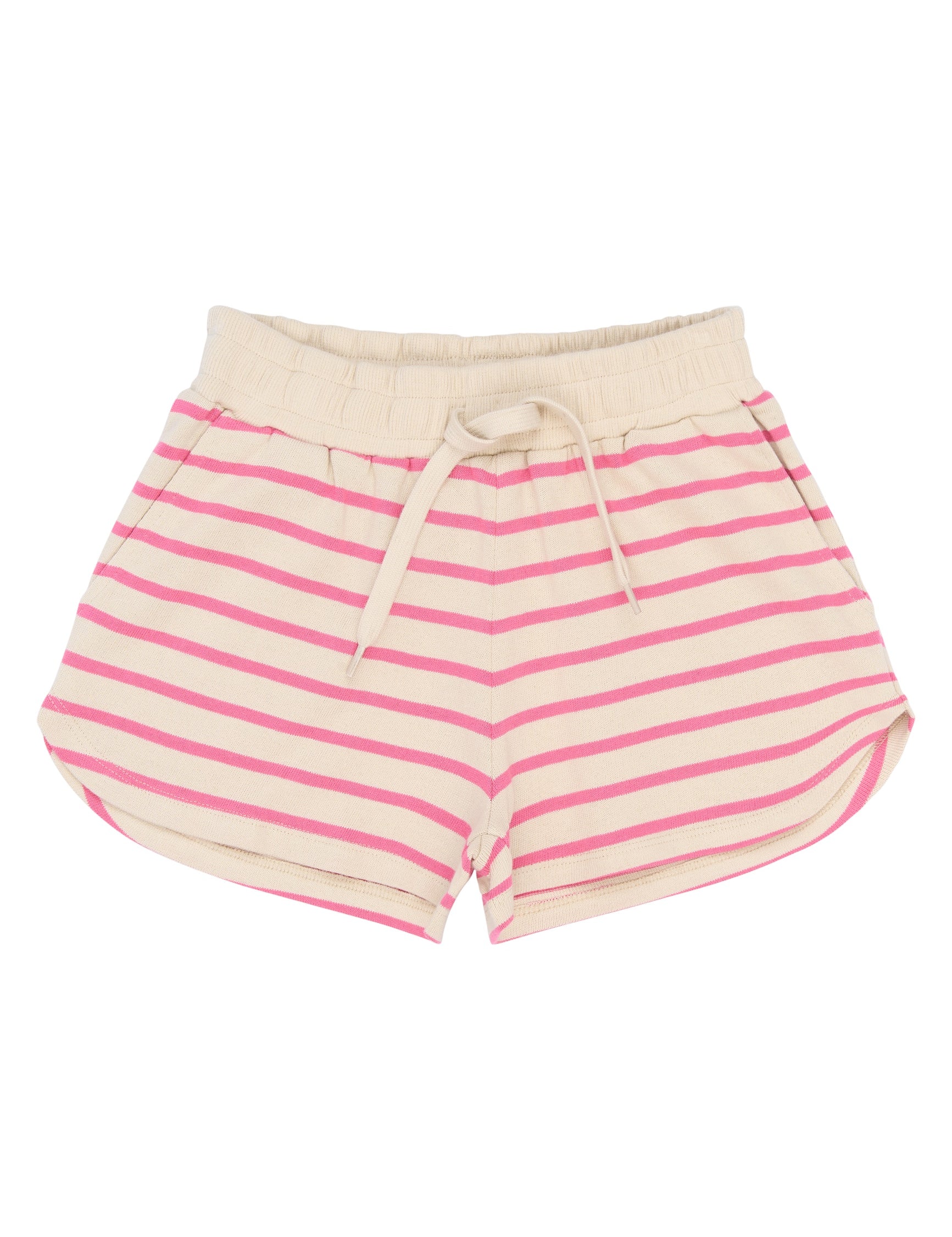 THE NEW | Shannon shorts - carmine rose striped