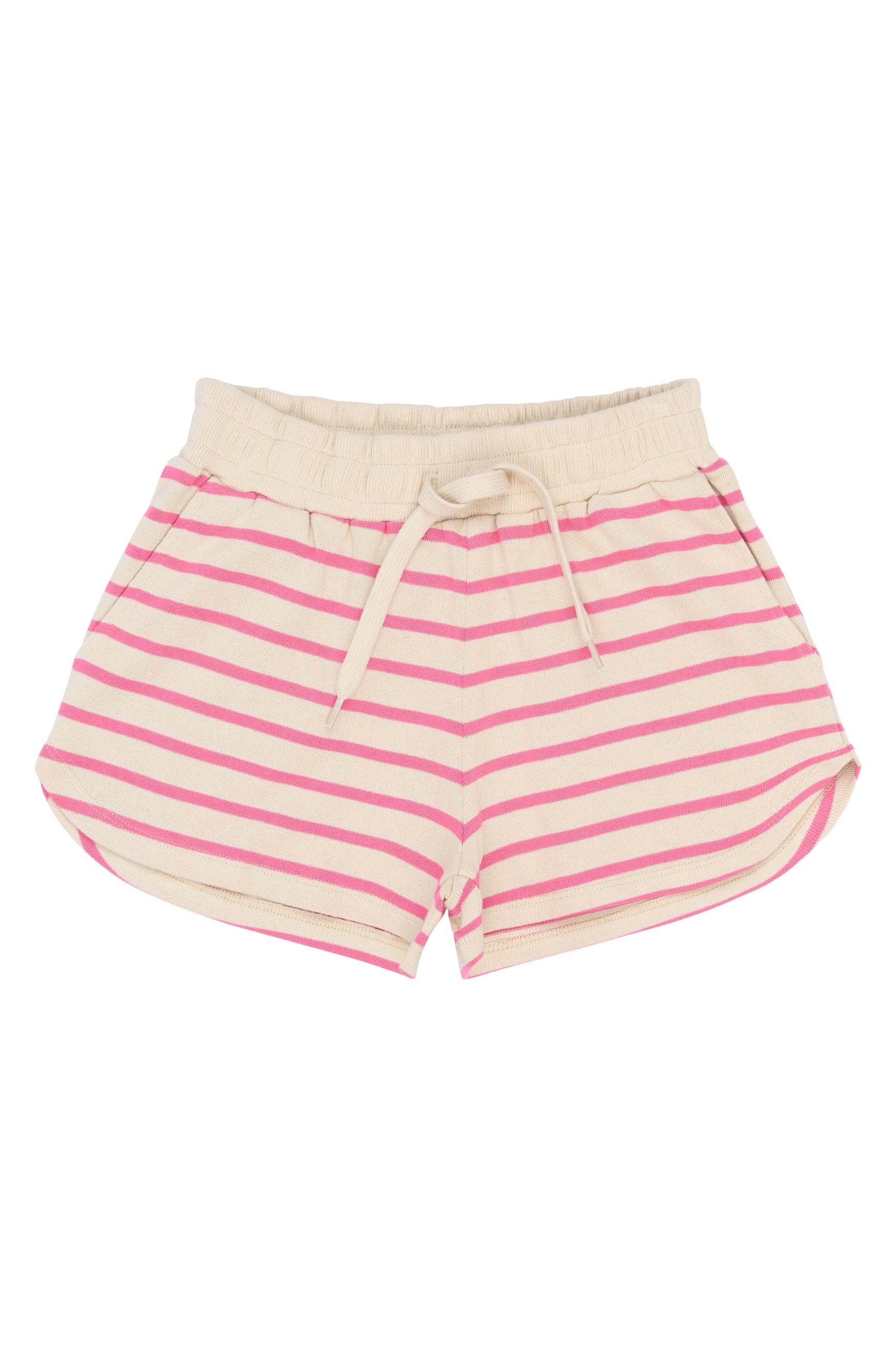 THE NEW | Shannon shorts - carmine rose striped