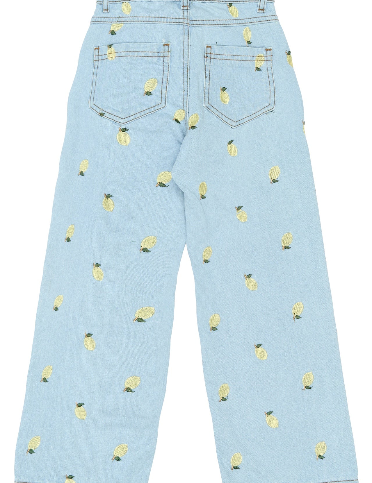THE NEW | Sia wide fit jeans - light blue denim EMB