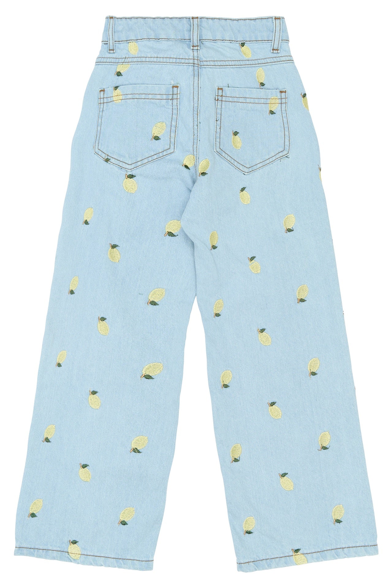 THE NEW | Sia wide fit jeans - light blue denim EMB