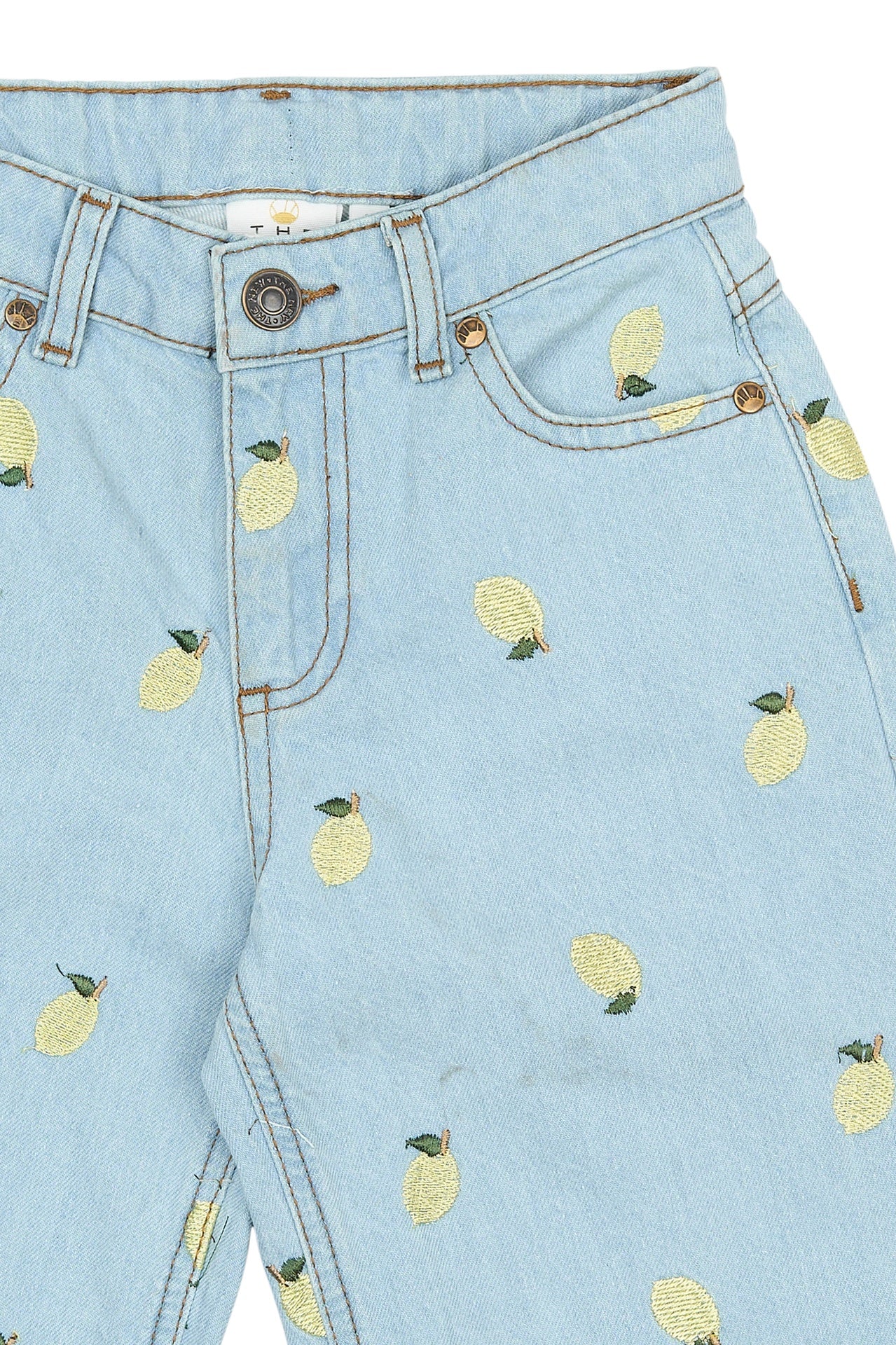 THE NEW | Sia wide fit jeans - light blue denim EMB