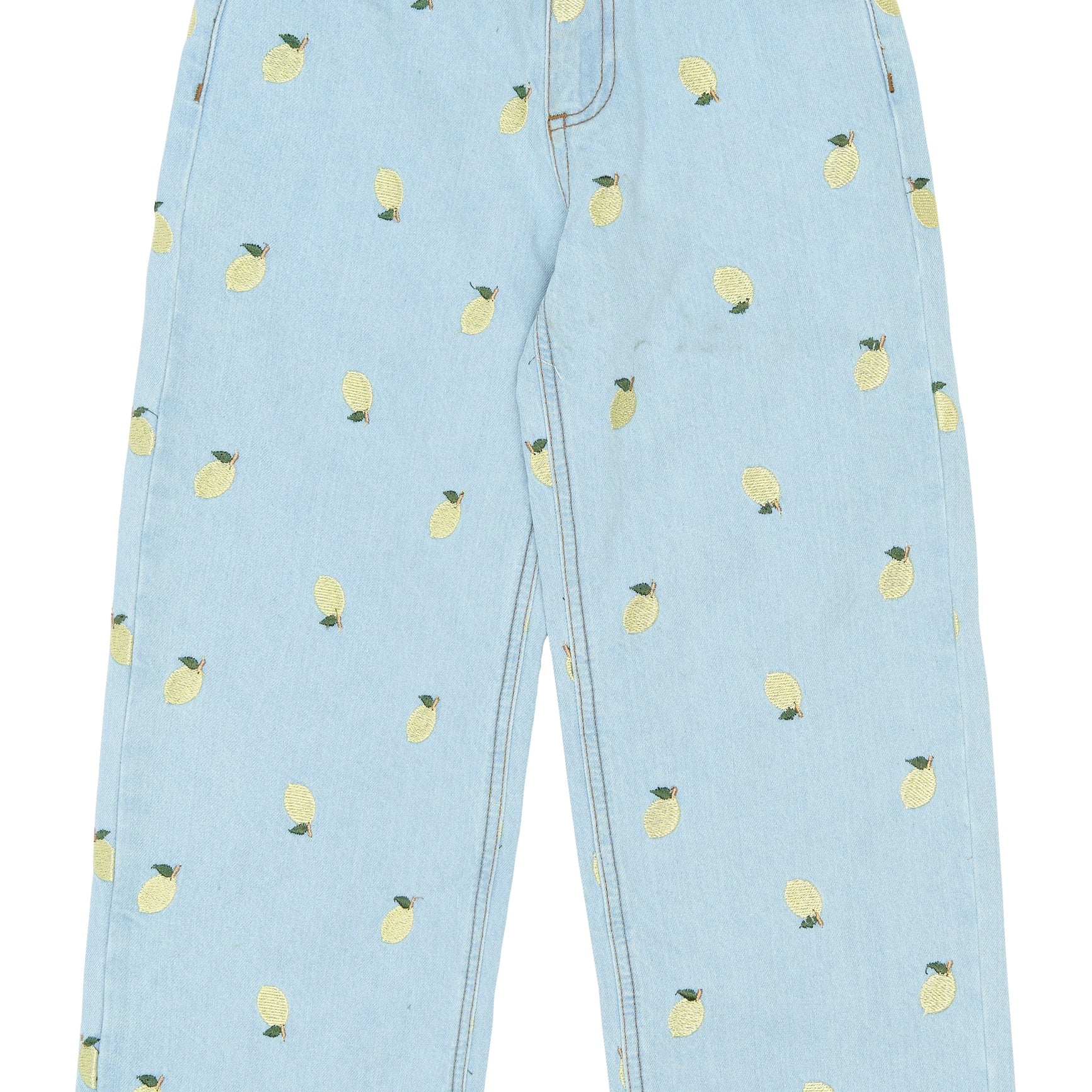 THE NEW | Sia wide fit jeans - light blue denim EMB