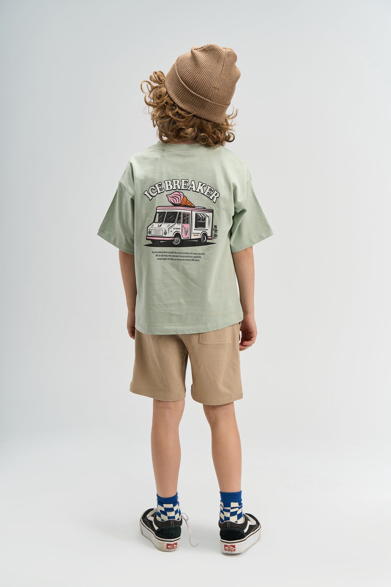THE NEW | Stefano os s_s tee aqua gray