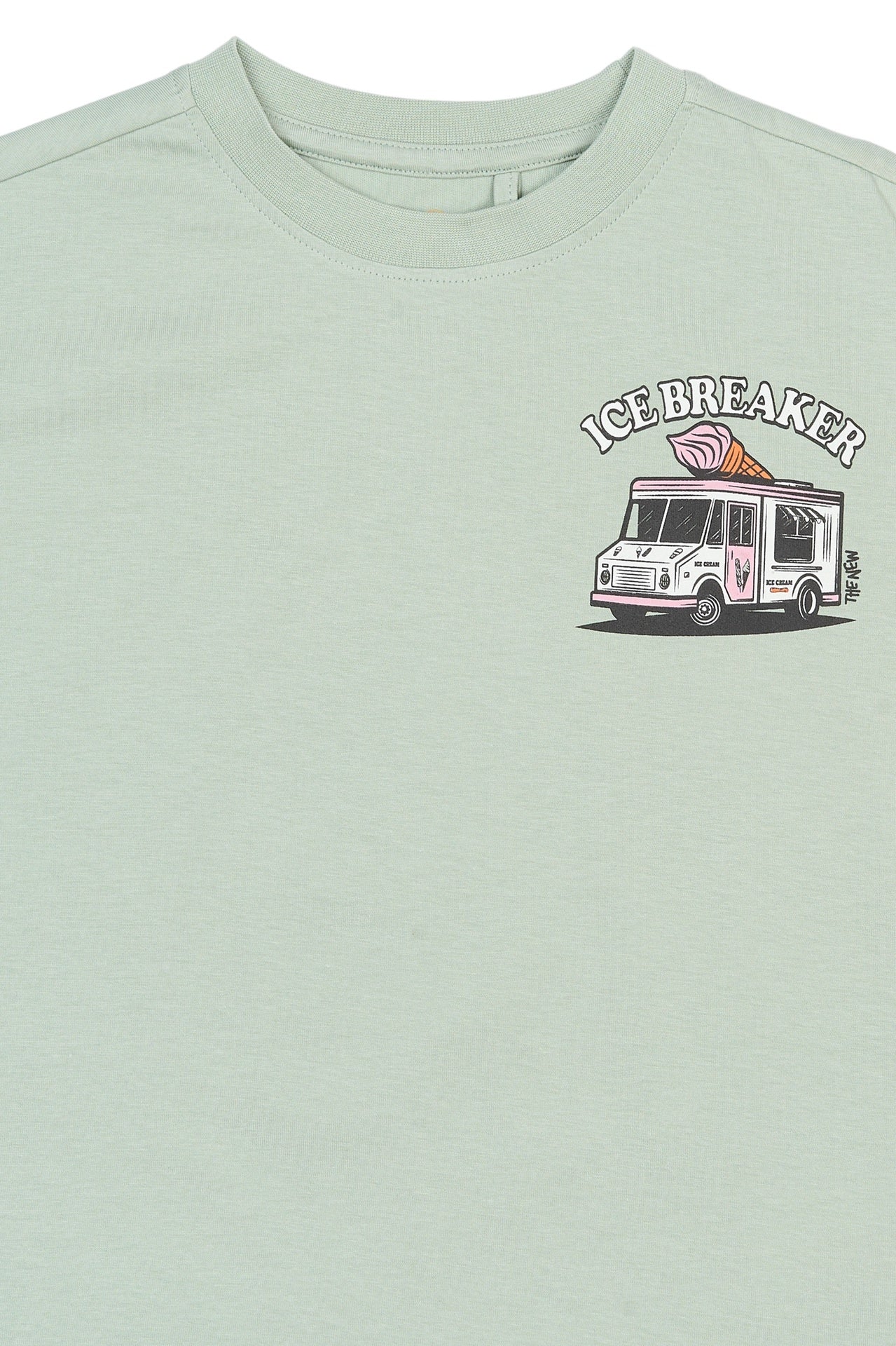 THE NEW | Stefano os s_s tee aqua gray