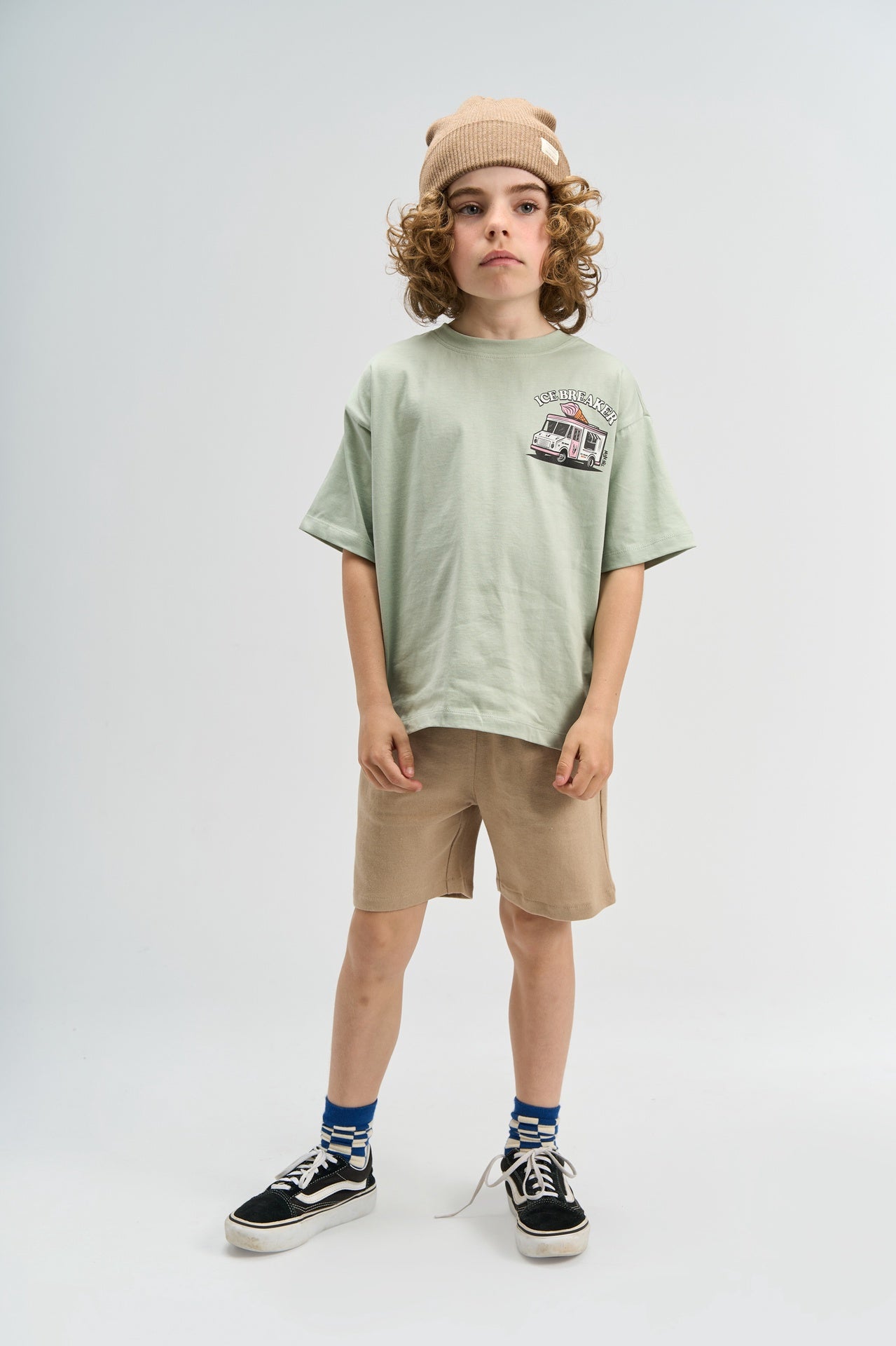 THE NEW | Stefano os s_s tee aqua gray