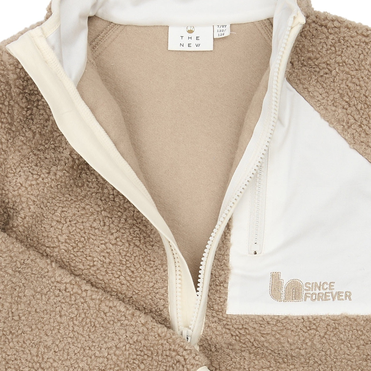 THE NEW | Storm uni teddy jacket Gardenia