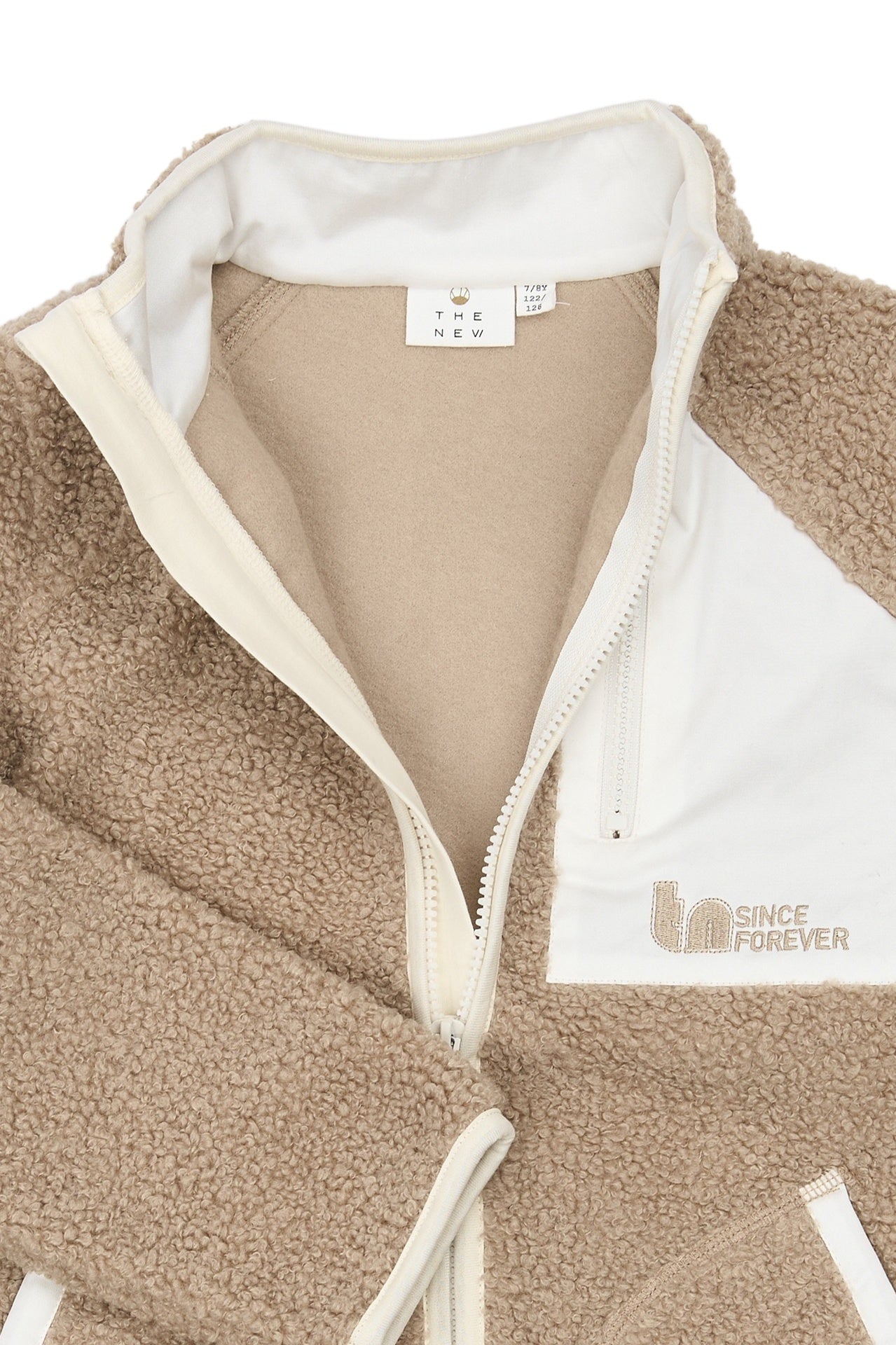 THE NEW | Storm uni teddy jacket Gardenia