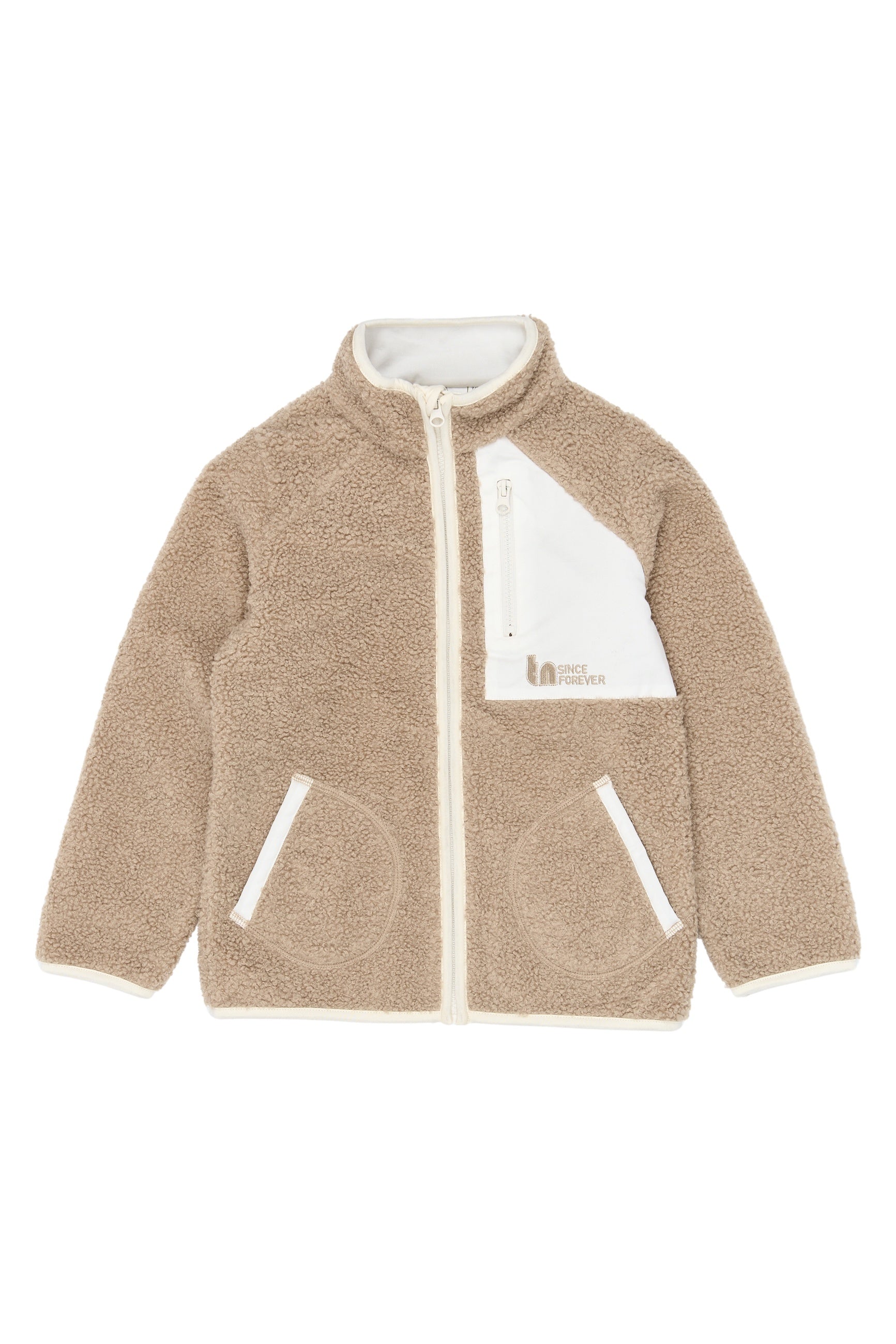 THE NEW | Storm uni teddy jacket Gardenia