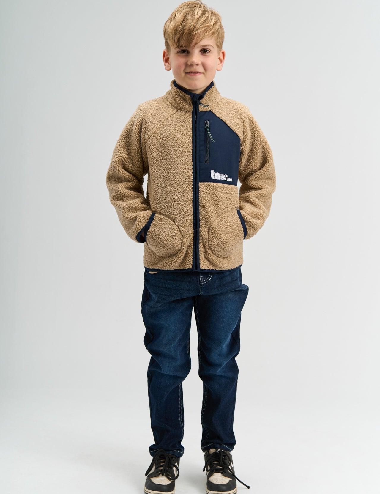 THE NEW | Storm uni teddy jacket navy blazer