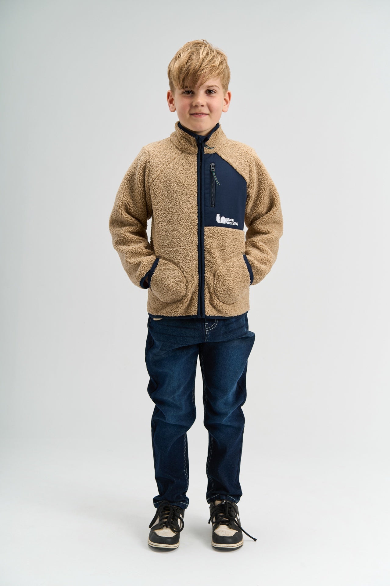 THE NEW | Storm uni teddy jacket navy blazer