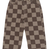 The New Siblings | TNSTVondell Baggy Fit Jeans | Taupe Gray Check TN