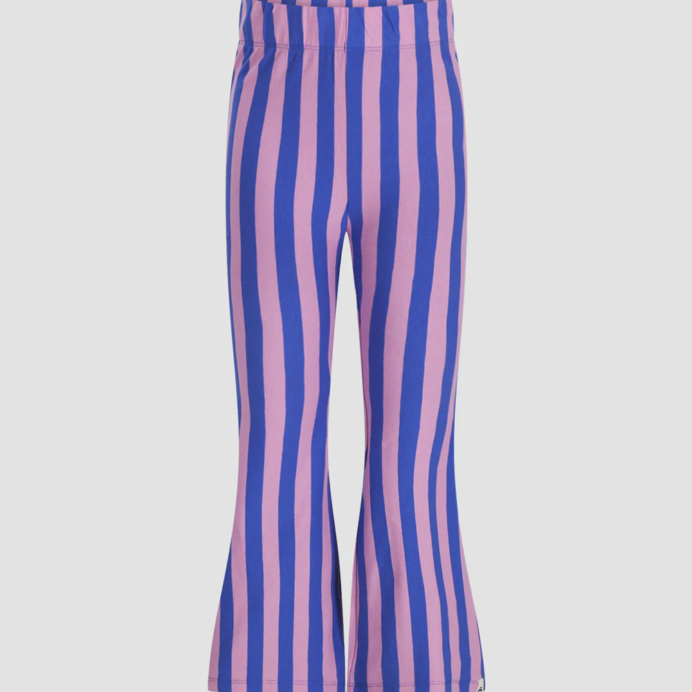 The New Chapter | Flared pants Nena blue pink stripes