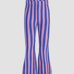 The New Chapter | Flared pants Nena blue pink stripes