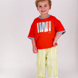 The New Chapter | Pants Atlas green stripes
