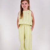 The New Chapter | Pants Atlas green stripes