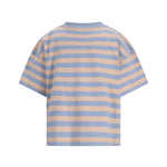 The New Chapter | T-shirt Bo blue beige stripes