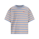 The New Chapter | T-shirt Bo blue beige stripes