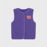 The New Chapter | Teddy gilet | Chive Blossom