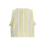 The New Chapter | Top Beth green stripes