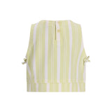 The New Chapter | Top Beth green stripes