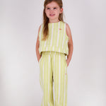 The New Chapter | Top Beth green stripes