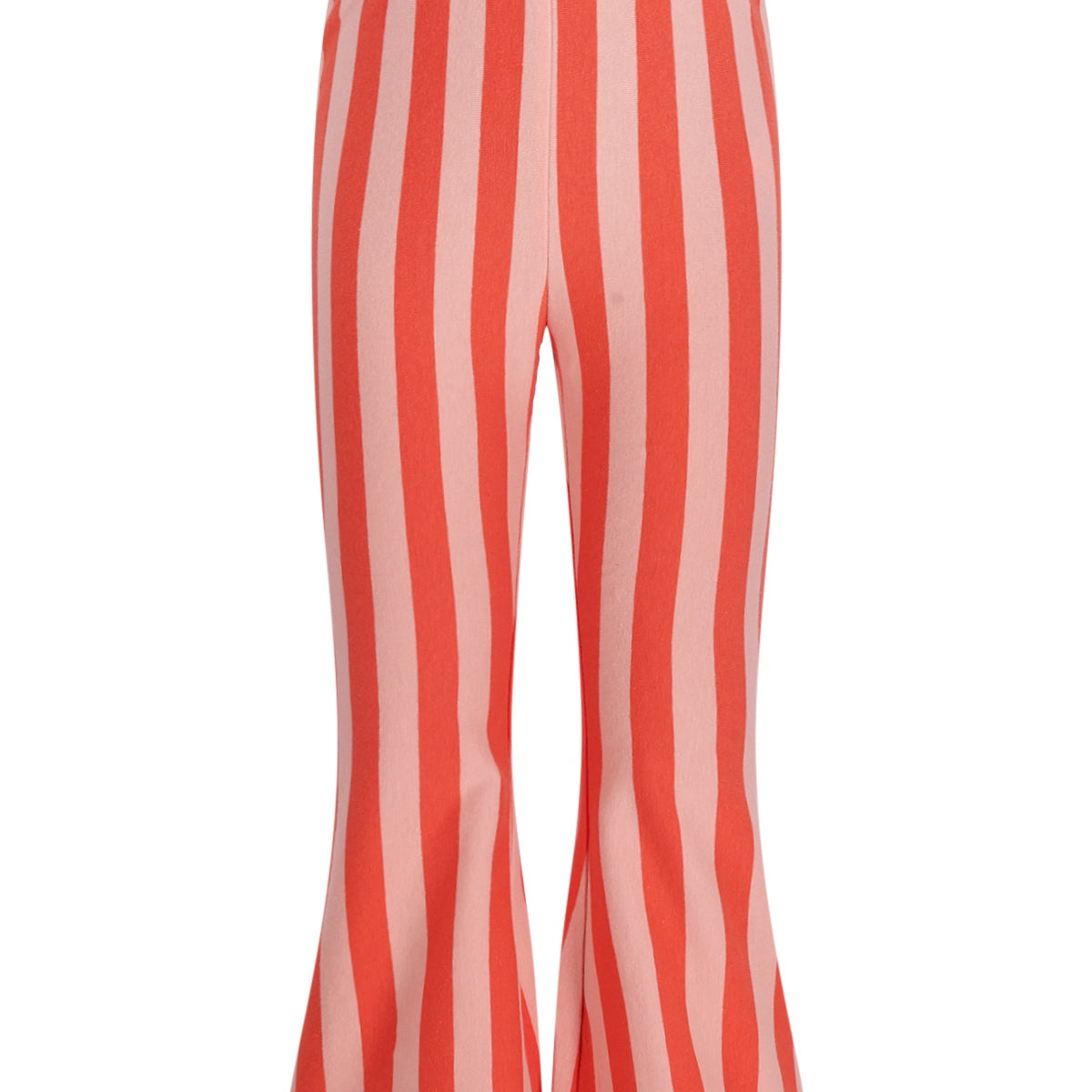 The New Chapter | flared pants Nena red pink stripes