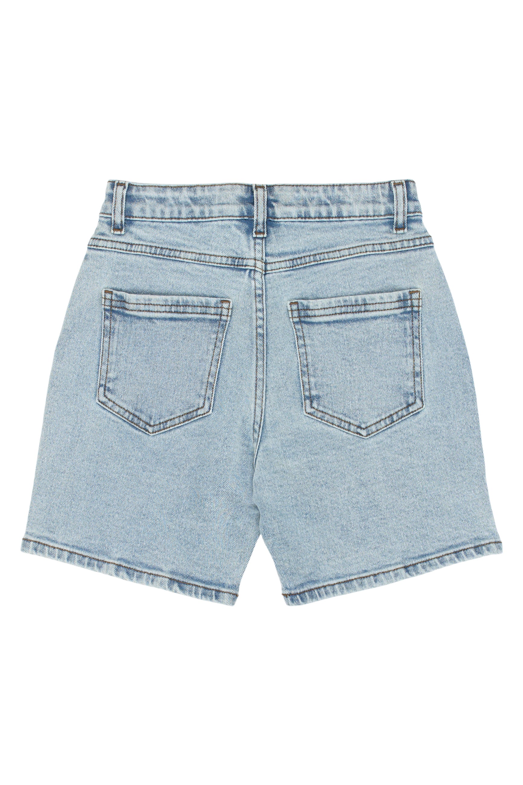 The New Josh denim shorts light blue denim