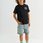 The New Josh denim shorts light blue denim