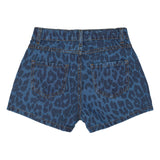 The New Prima regular fit denim shorts medium blue denim aop
